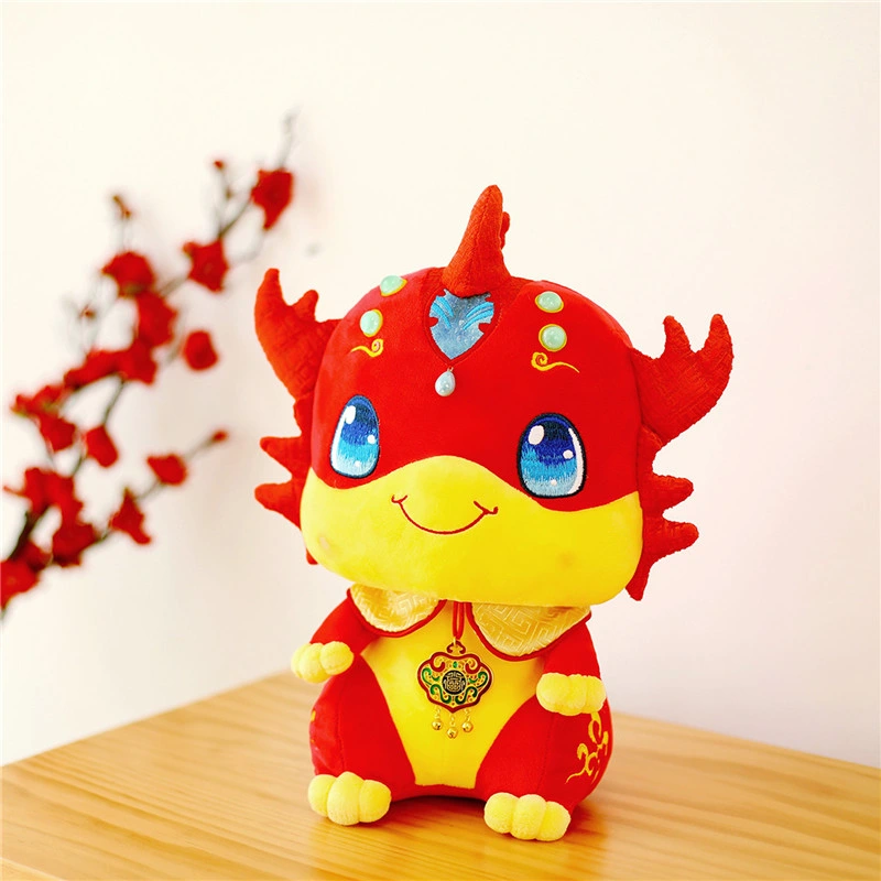 Soft Stuffed Animal Dragon Plush Toys Wholesale Corporate Gifts Annual Meeting Gifts