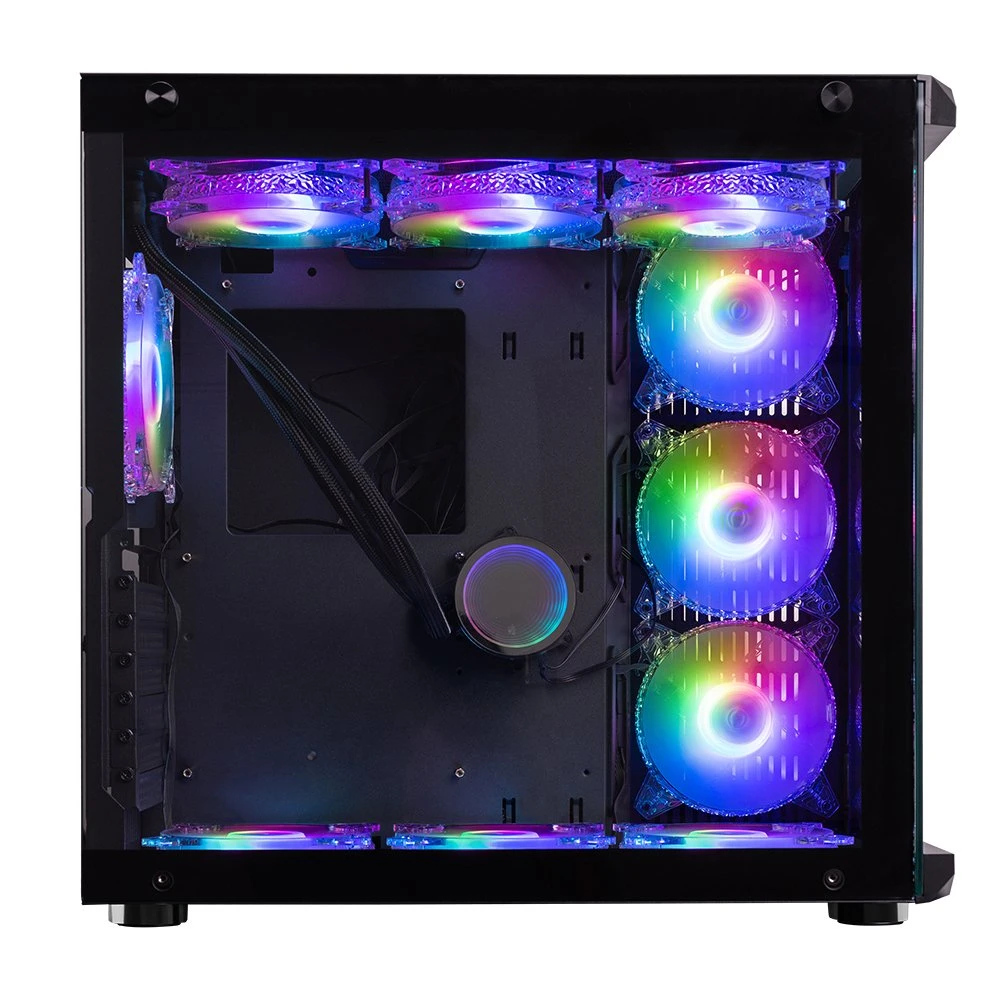 Refrigeración Venta caliente LED RGB de 120*120*25 12V DC Equipo Argb Fan