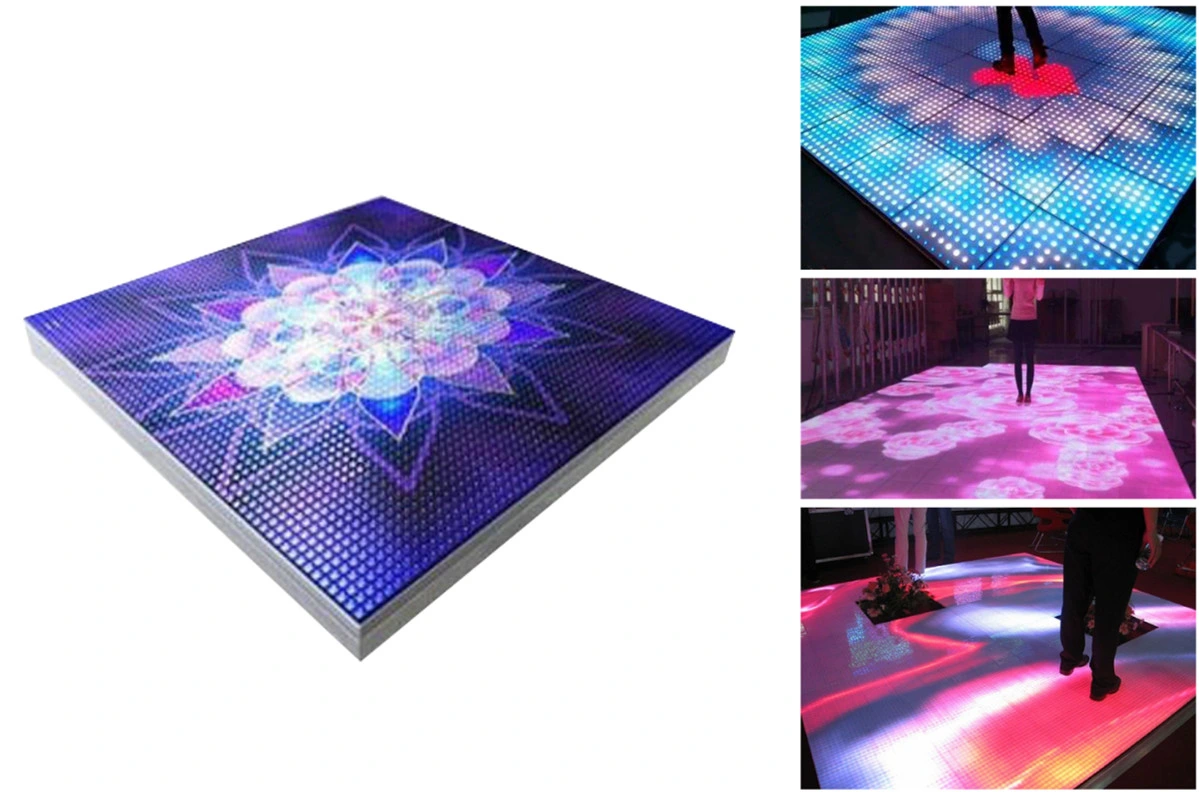 PANTALLA LED HD P7,75mm pantalla de vídeo Dance Floor for Evento de fiesta