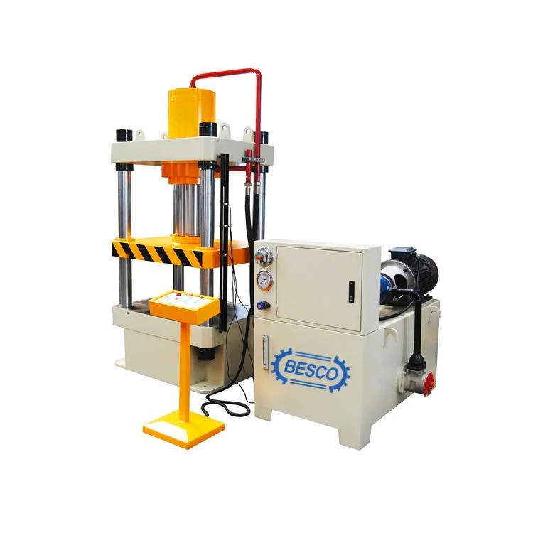 Hydraulische Pressmaschine auf das Korrektur Press-Fit Pulver abrasiv auftragen Schleifscheibe