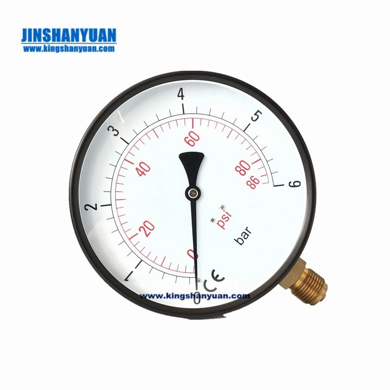 2.5" 6"4" de acero inoxidable de alta calidad el manómetro de aceite