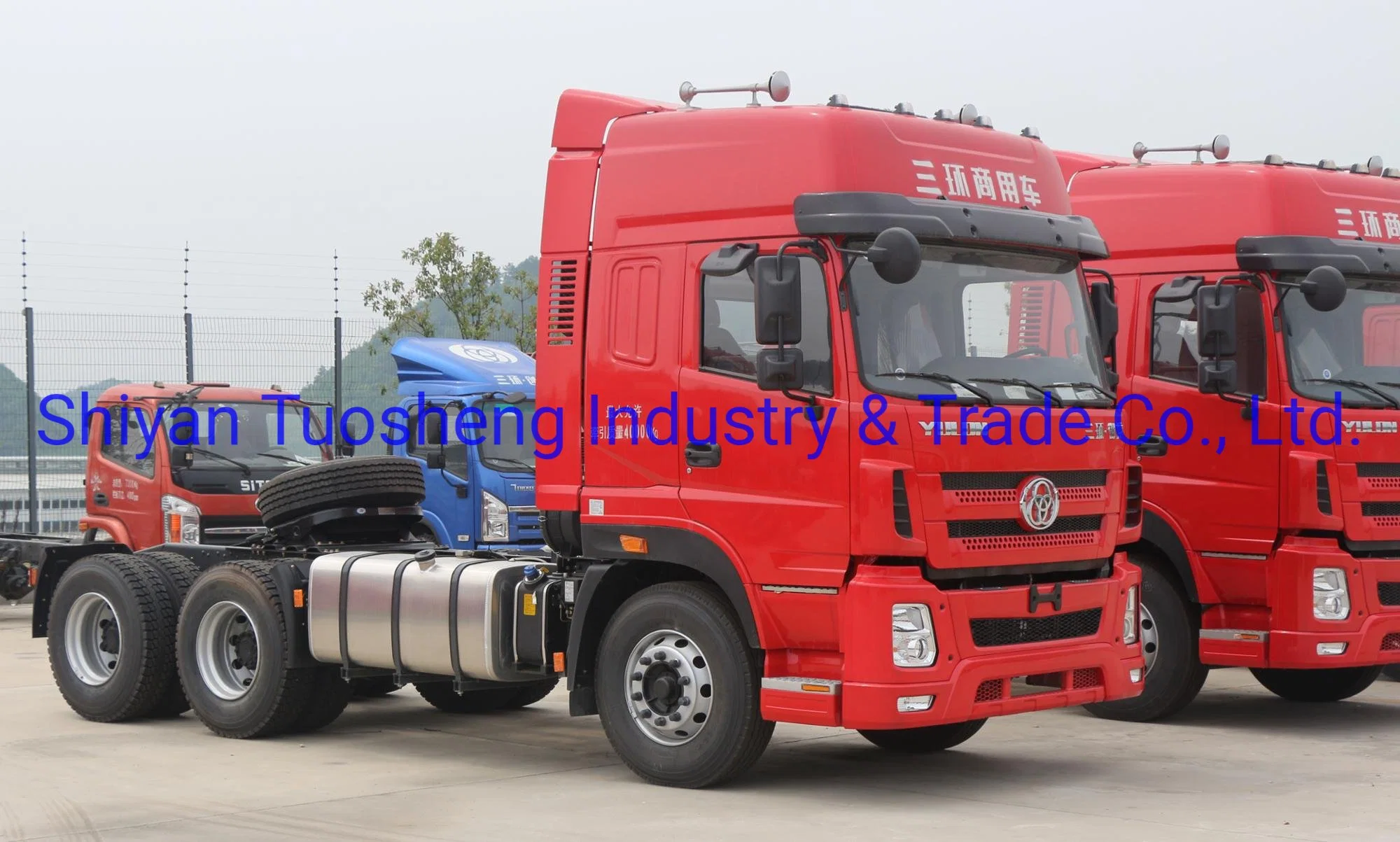 Tri-Ring 375HP T380 Heavy Duty 6X4 Tractor Truck