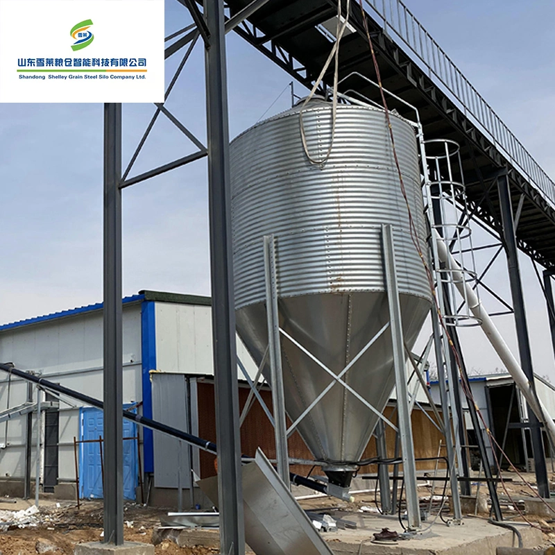 Shelley 3 Ton Grain Silo China Feed Silo Manufacturers Galvanized Maize Wheat Silo High quality/High cost performance  Grain Silo