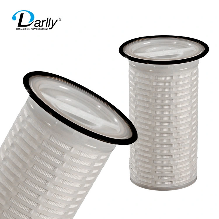 Darlly Economical 6 Inch Diameter PP Bag Filter for Size 1 and Size 2 Filter Housing Removal Rating From 0.5 to 120 Micron