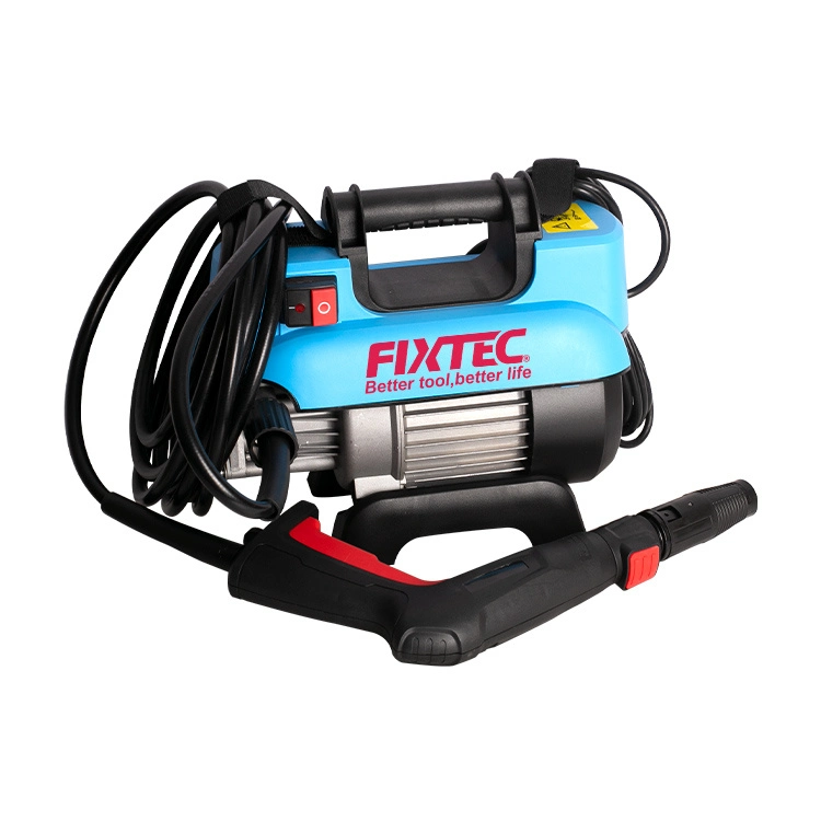 Fixtec Motor de inducción eléctrico 220-240V 1500W 100bar Lavadora de alta presión Bomba de lavado de coches