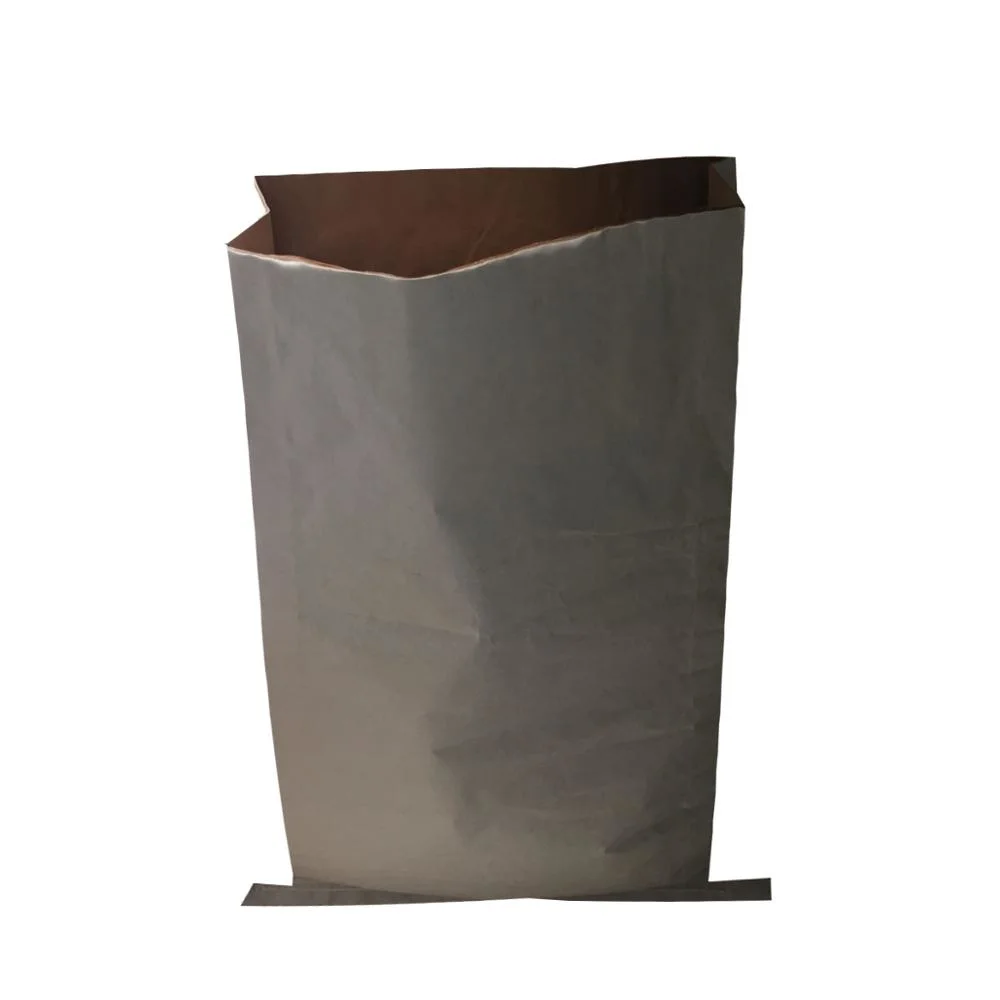 Bottom Sewing Brown Kraft Paper Cement Bag 20kg Packing