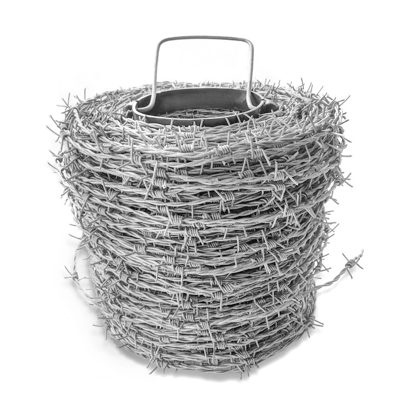 High quality/High cost performance  High Tensile Barbed Wire Single Twist Hot Dipped Galvanized