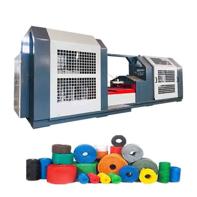 Top Sell 3-32mm PP PE Plastic Polypropylene Nylon Fiber Yarn Rope Twisting Machine with Video