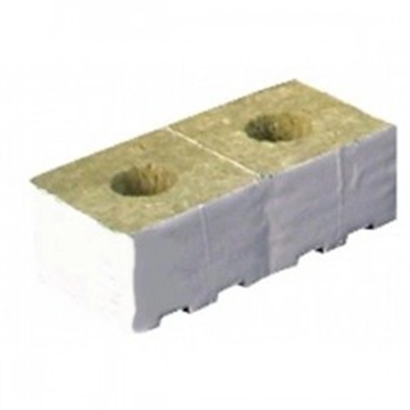 6"X6"X6" Hydrophobic Rock Wool Cubes for Greenhouse