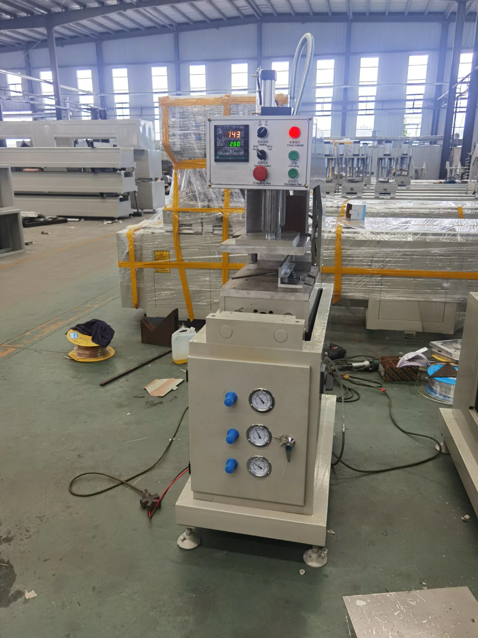 Excellent Working PVC Window Welding Machine Supplier PVC UPVC Single Head Welding Machine Single Phase Arc Welding Machine UPVC Window Welder Machine