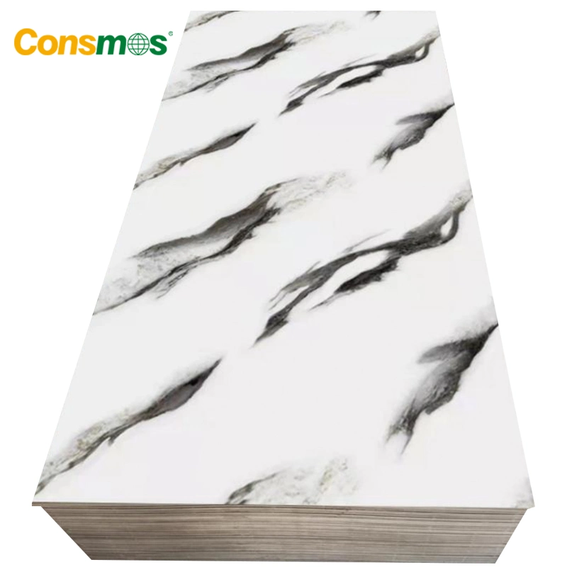 1220*2800mm Eco-Friendly Interior Wall Board 3D UV PVC Board for Decoration