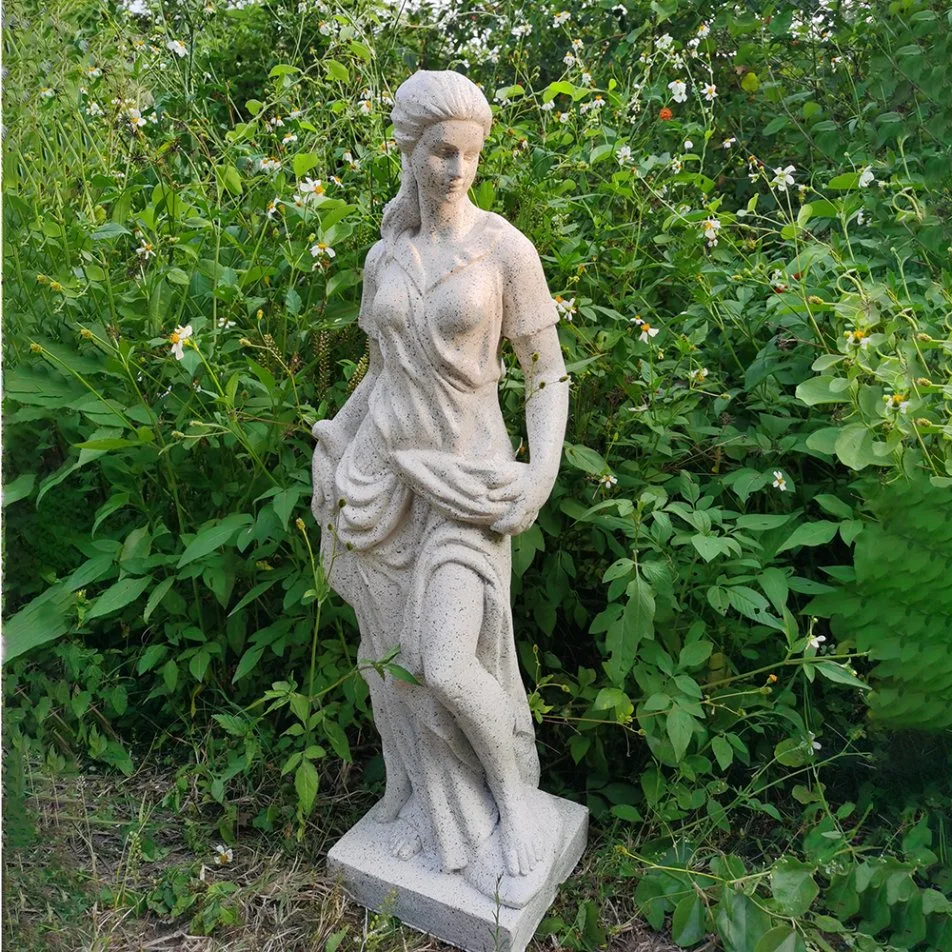 Commerce de gros de l'artisanat Ornement de jardin MGO figure la sculpture de grande taille