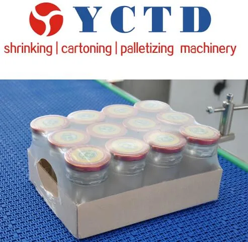 YCTD Film + Tray Verpackungsmaschine für Getränke / Lebensmittel / Medizin / Industrie Kartons /Flaschen verpackt