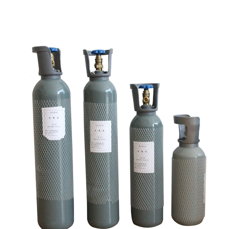 High Pressure 200bar Alloy Steel Seamless 13.4L Nitrogen/Argon/Helium/Oxygen Gas Cylinder