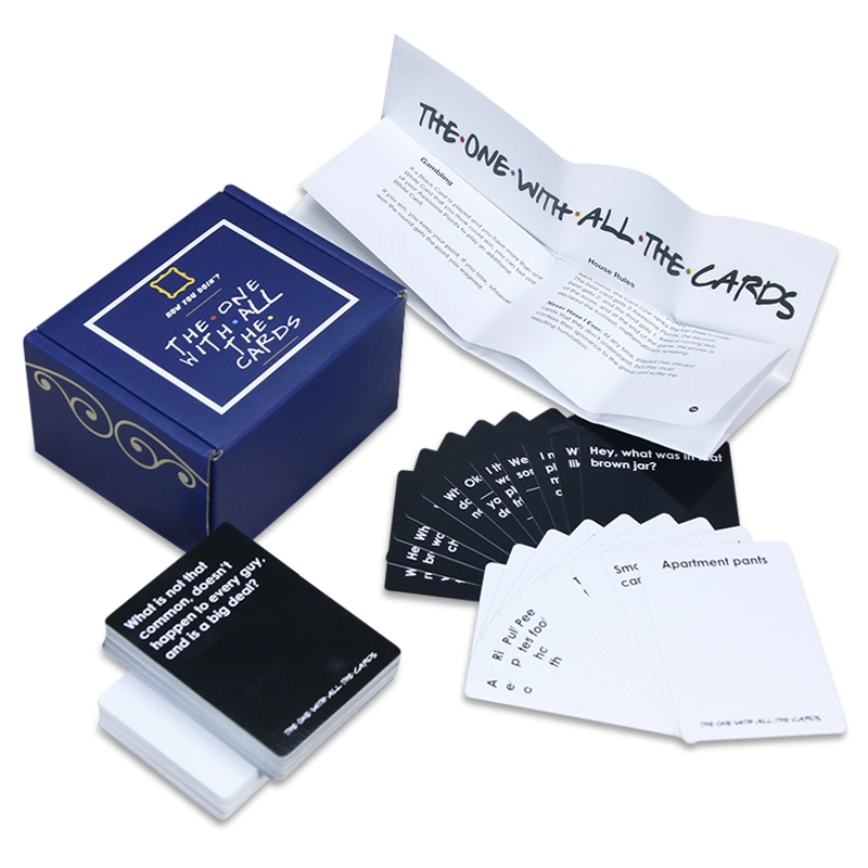 Custom Printing Best Personalized Waterproof Paper Kings Fish Card Game