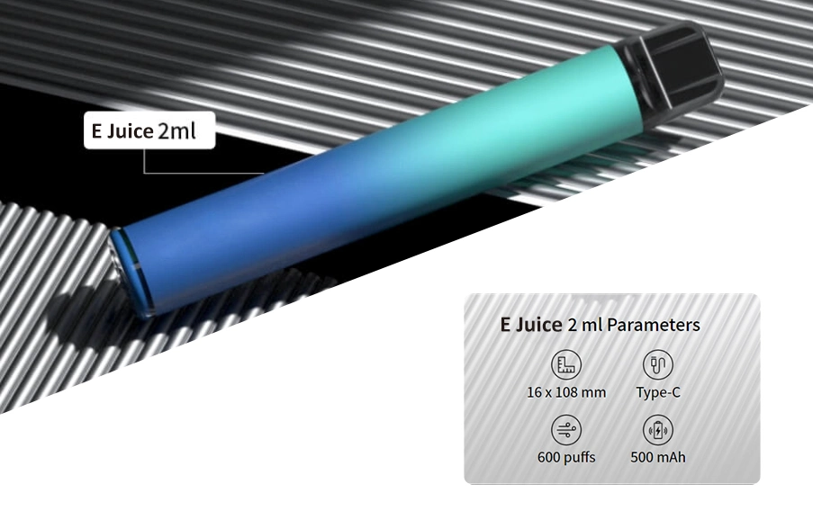 Prefill Pod Kit Disposable/Chargeable Vape Pen Electronic Cigarette 600 Puffs 2 Ml Juice Atomizer Mini Ecigarette
