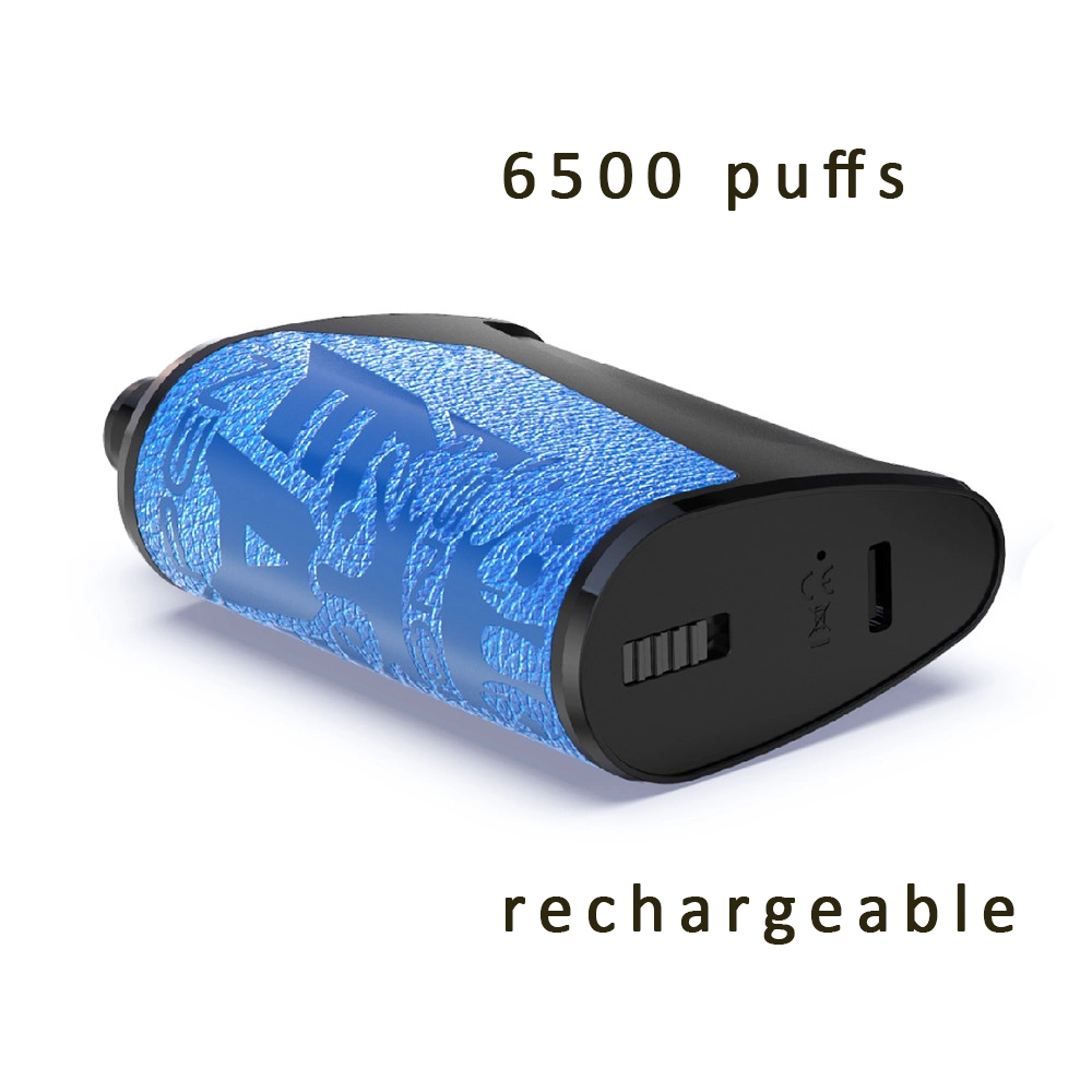 Pod desechable E Cig Shop mejor sabor Vapen 6500 inhalaciones de Vape desechables vaporizador recargable Pen