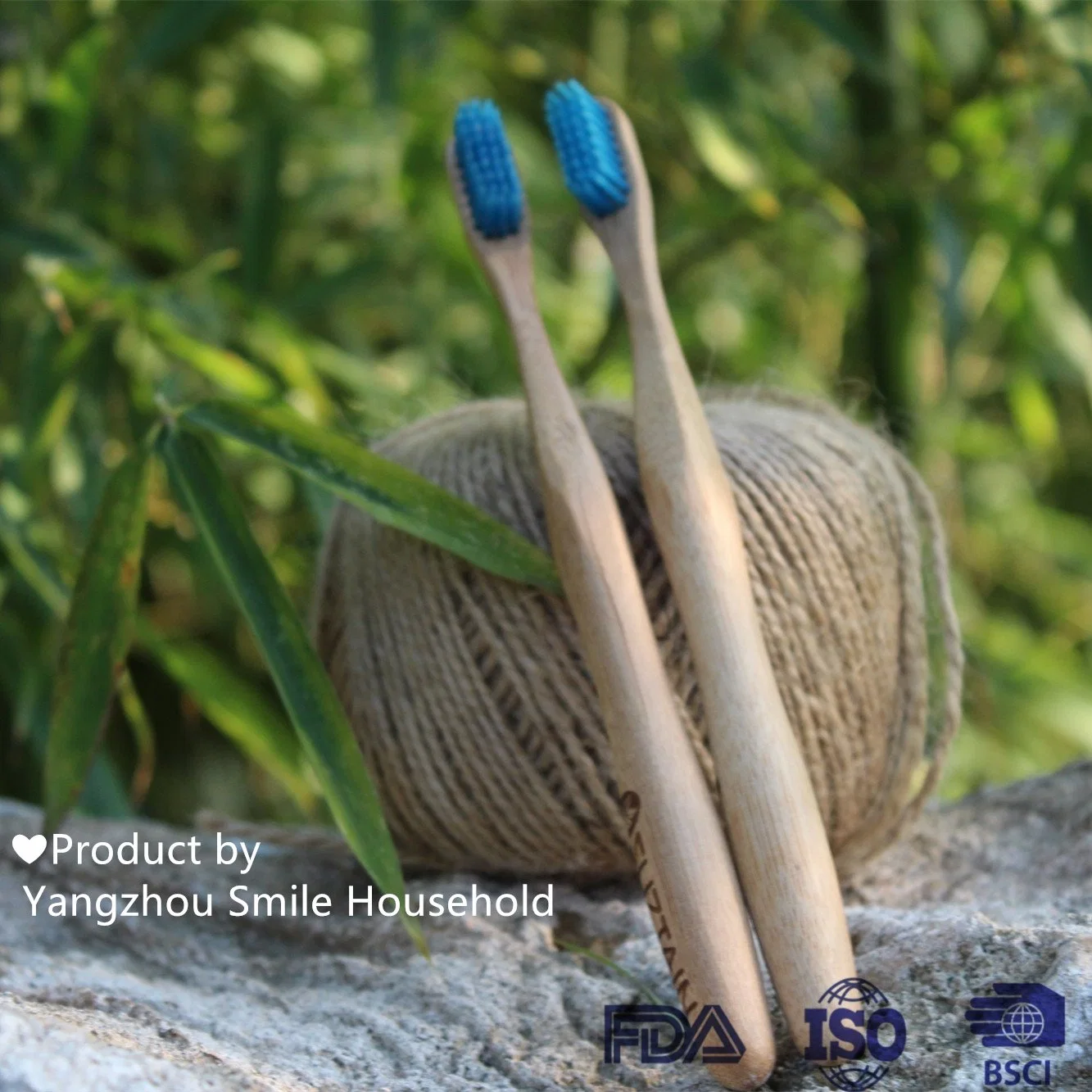 professional Manufacture Nylon Carbon Biodegradable Bamboo Toothbrush