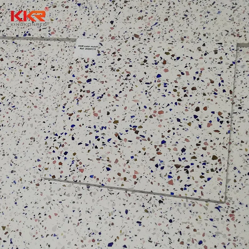 3660*760*12mm Big Stone Form Modified Solid Surface Marble