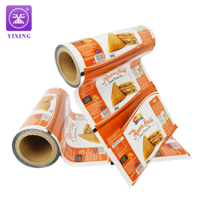 PE Pet Laminated Plastic Film Roll Bags for Sugar Fried Onion Rings