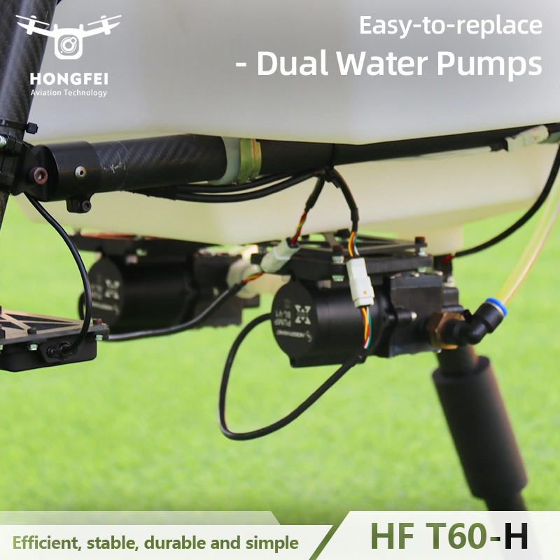 Oil-Electric Hybrid Custom 60L Six-Rotor Gasoline Aircraft Agricultural Farming Drone Sprayer