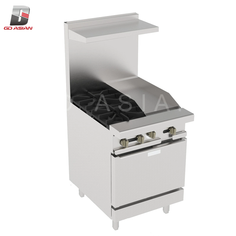 60 Zoll Commercial Gas Serie mit 2 Backofen