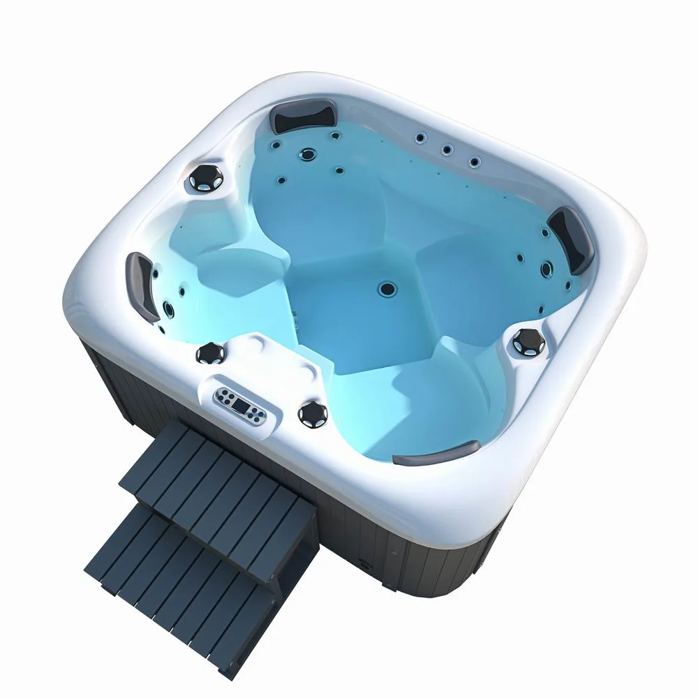 Außenpool Whirlpool Badewanne Massage Hot SPA großer Designer Whirlpool und Luftbadewanne