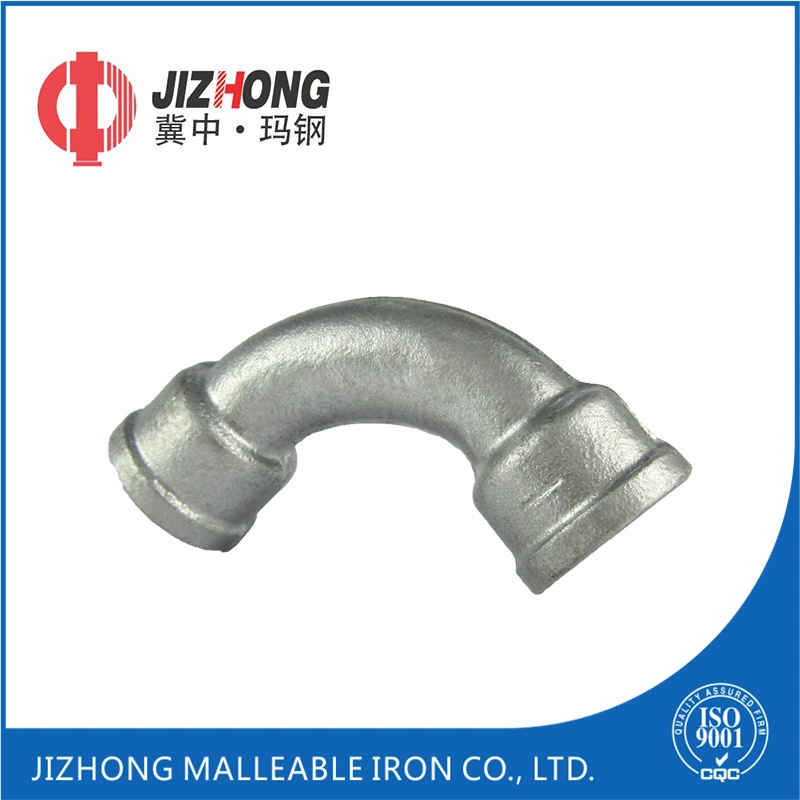 UL FM Malleable Iron Casting 90 Degree Bend Screwed Pipe Fittings