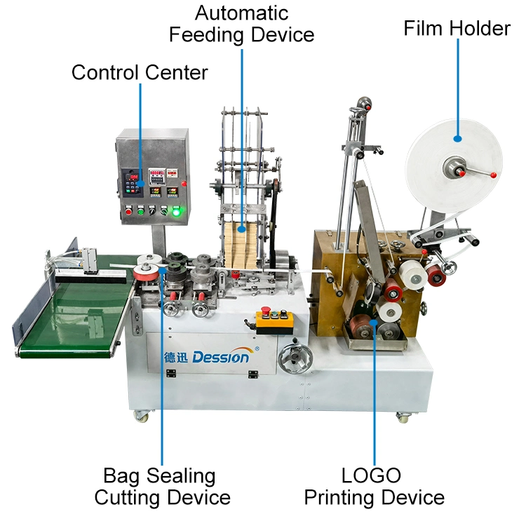 500 bolsas/min automático palillos palillo de dientes máquina de embalaje Single Straw Drinking Máquina de embalaje de papel de paja máquina de embalaje de agitador de barra de madera de café