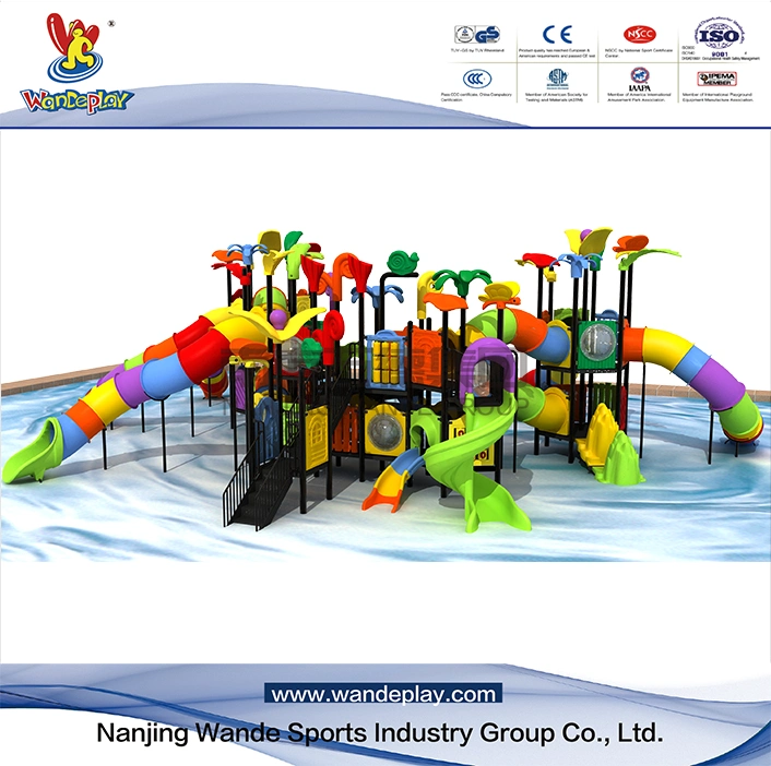 Wandeplay Slide Children Plastic Toy Amusement Park Outdoor Playground Equipment