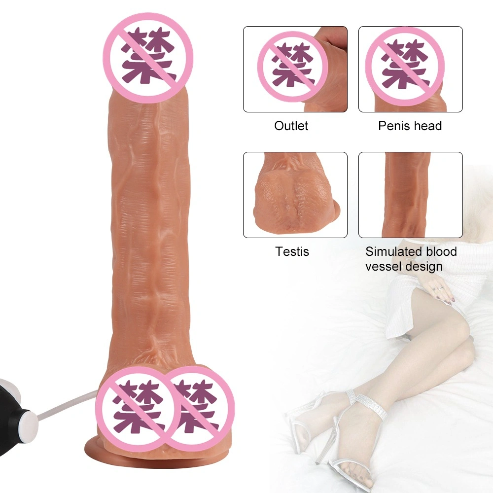 Dabble Automatic Retractable Penis, Tongue Licking, Swinging, Heating, Vibrating Rod, Swinging, Female Masturbator, Adult Product