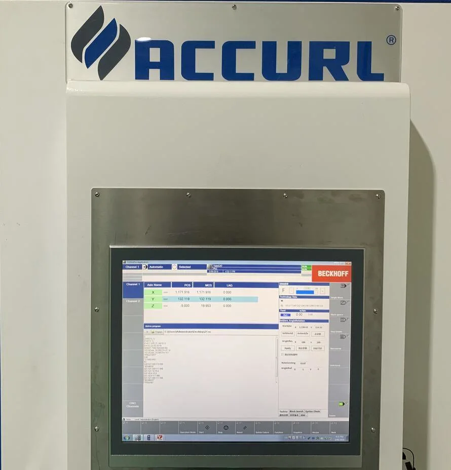 CNC máquina de corte láser de fibra 6kw de acero templado de 32mm