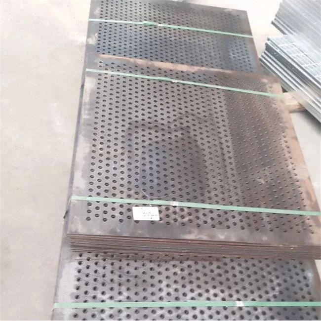 20mm Round Stainless Steel Perforated Mesh Panels 5mm Pitch X 1mm Thick