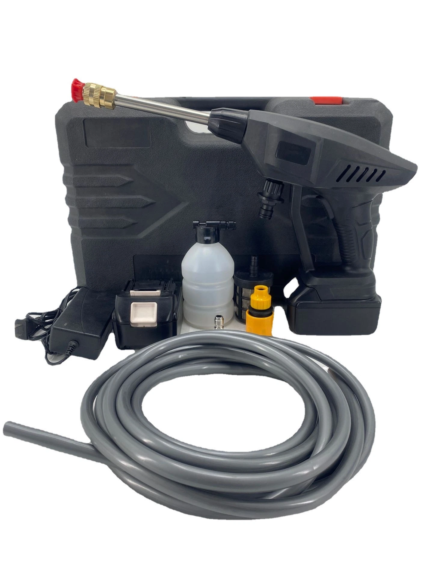 Tragbare Wireless Car Washer Gun 30bar Druck Auto Waschmaschine Spritzpistole