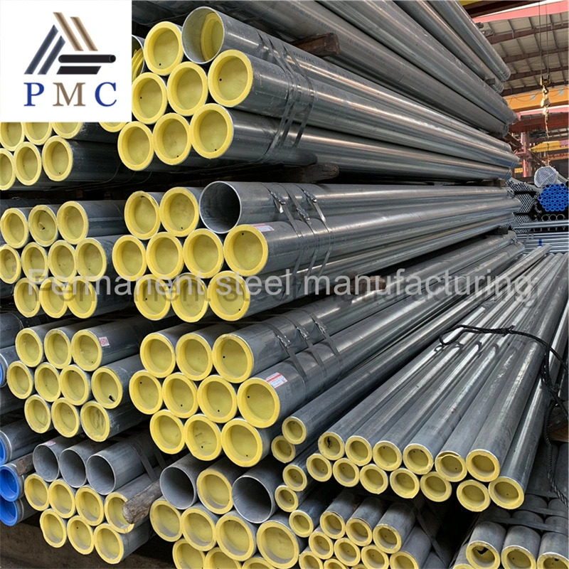 21.3mm~323.8mm HDG Steel Pipe Hot DIP Galvanized Seamless/Welded Steel Pipe with Round/Square Shape