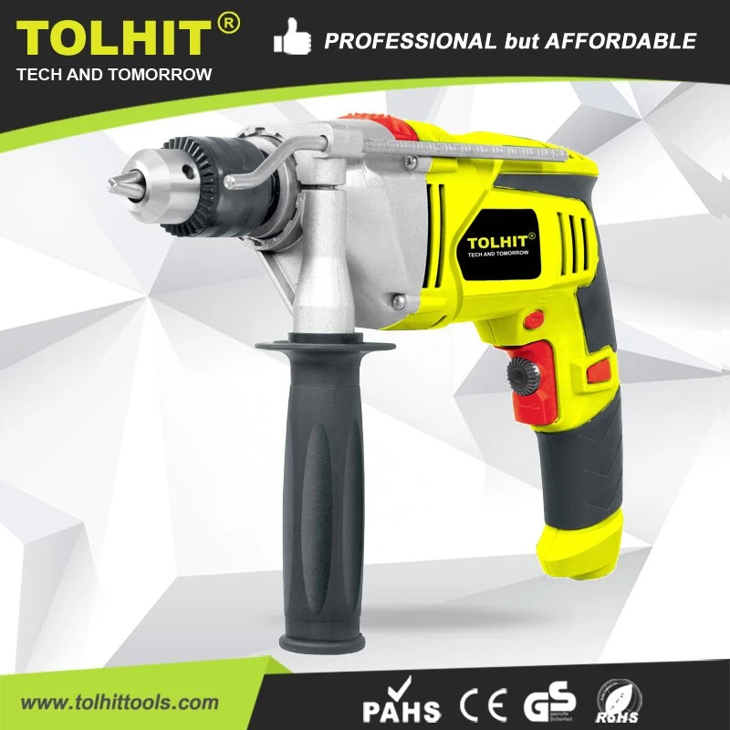 Tolhit Aluminum Gear Box Electric Manual Hand Drill Drilling Machine