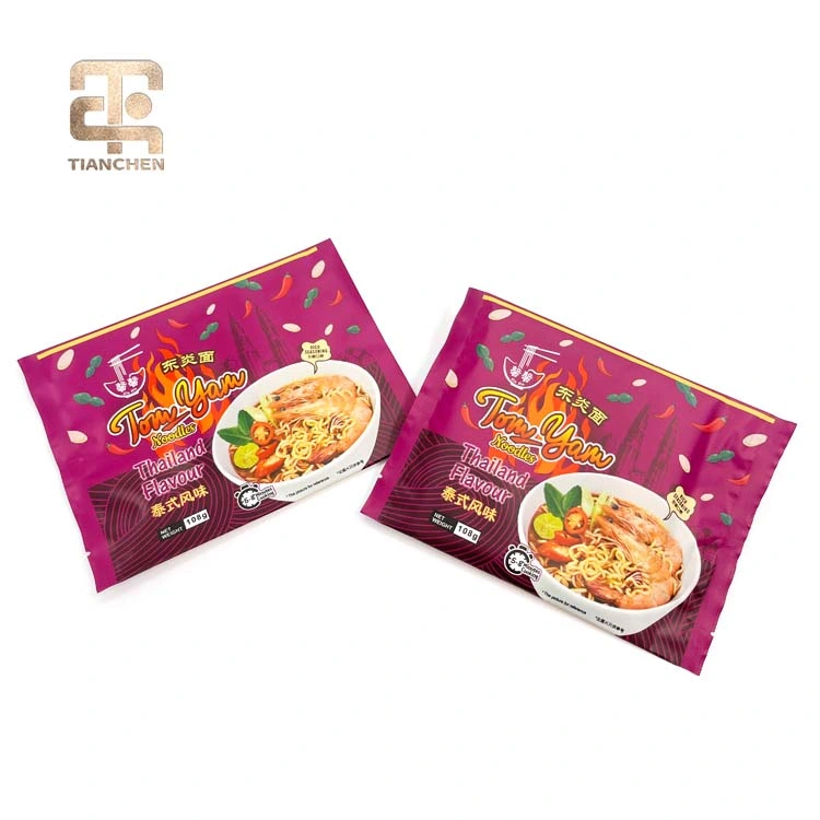 Instant Noodles alumínio alumínio alumínio embalagem saco Snack sachet embalados Saco