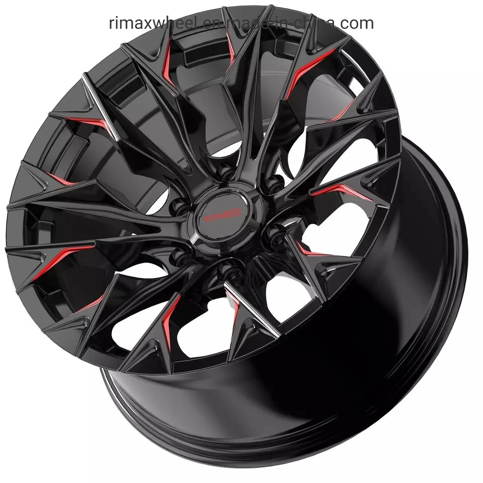 Kipardo 17 18 20 Inch 5X114.3 6X114.3 5X127 6X139.7 5X139.7 for Truck SUV Pickup Customized Color and Logo off-Road 4X4 Car Alloy Rims Wheels