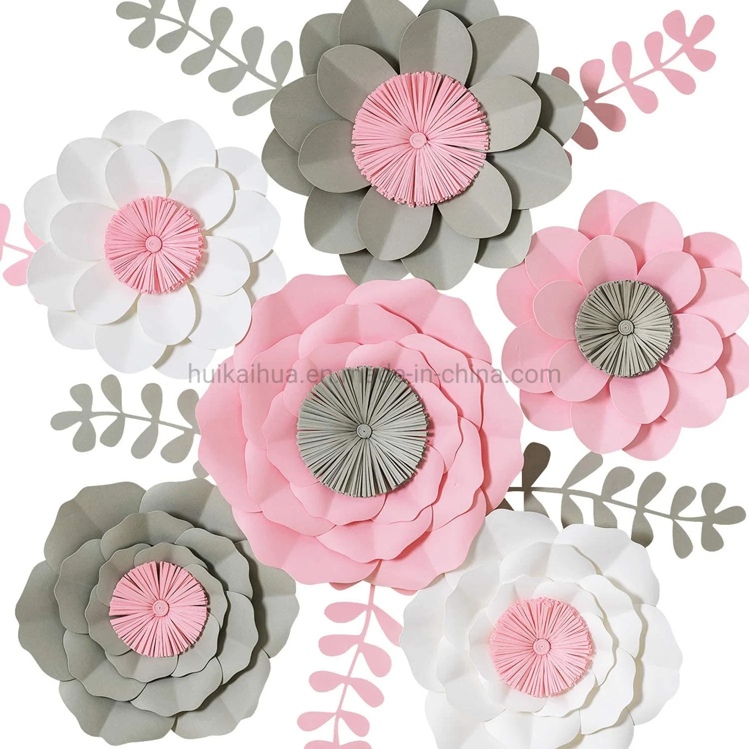 Giant Large Handcrafted Paper Flowers for Wedding Backdrop Bridal Shower