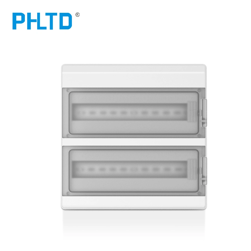 Phpc-36 36 Way Outdoor Waterproof IP66 DIN Rail Enclosure PC Plastic Protection Device Box Switch Box