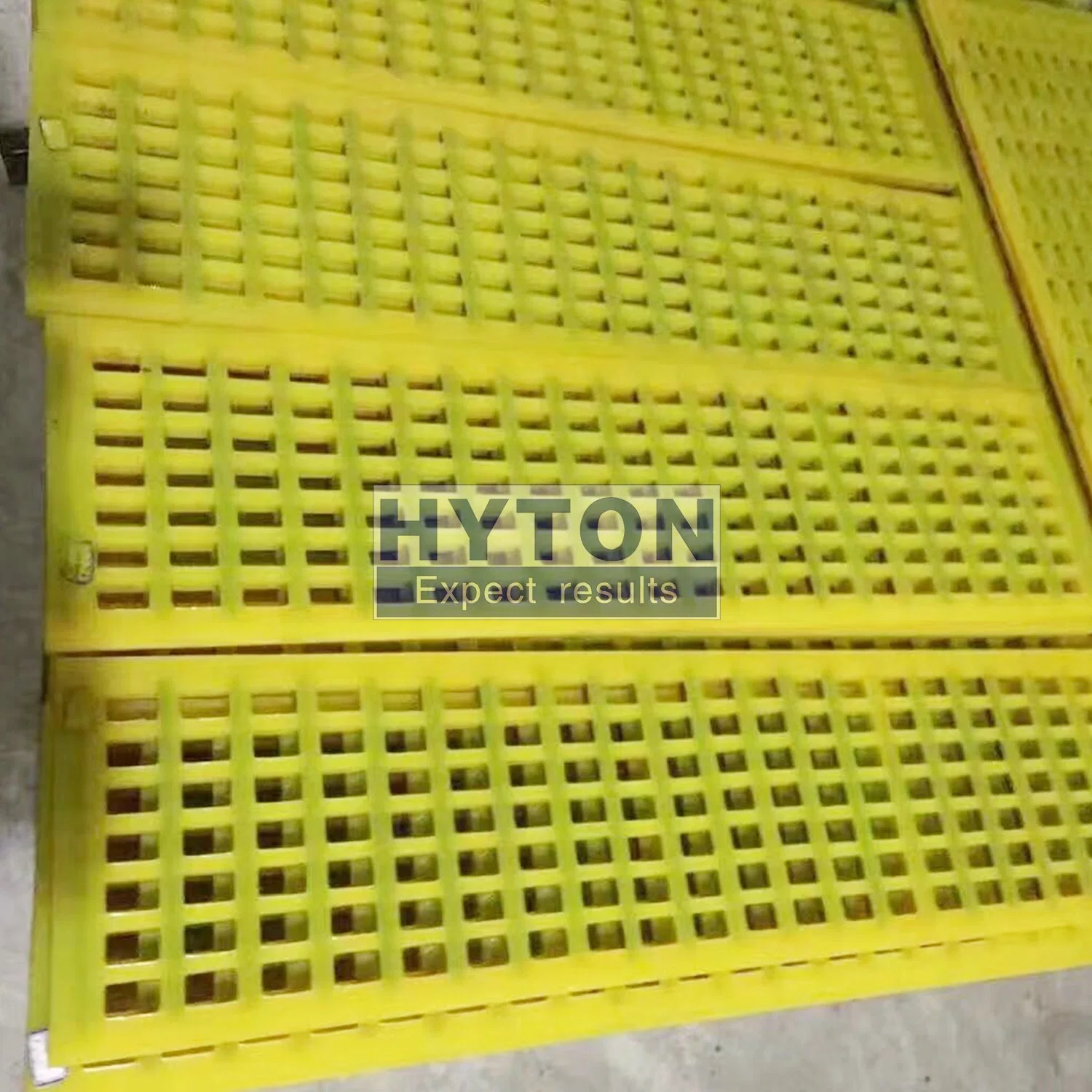 PU PVC Portable Coal Grain Screen Mesh Heavy Mining Equipment