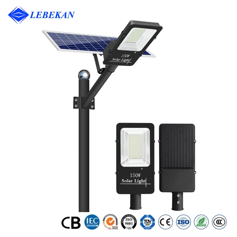 China Supplier Wholesale/Supplier Price Home Lighting System 100W 150W 200W 300W Outdoor Garden Floodlight IP66 6500K LED Street Solar Lamp