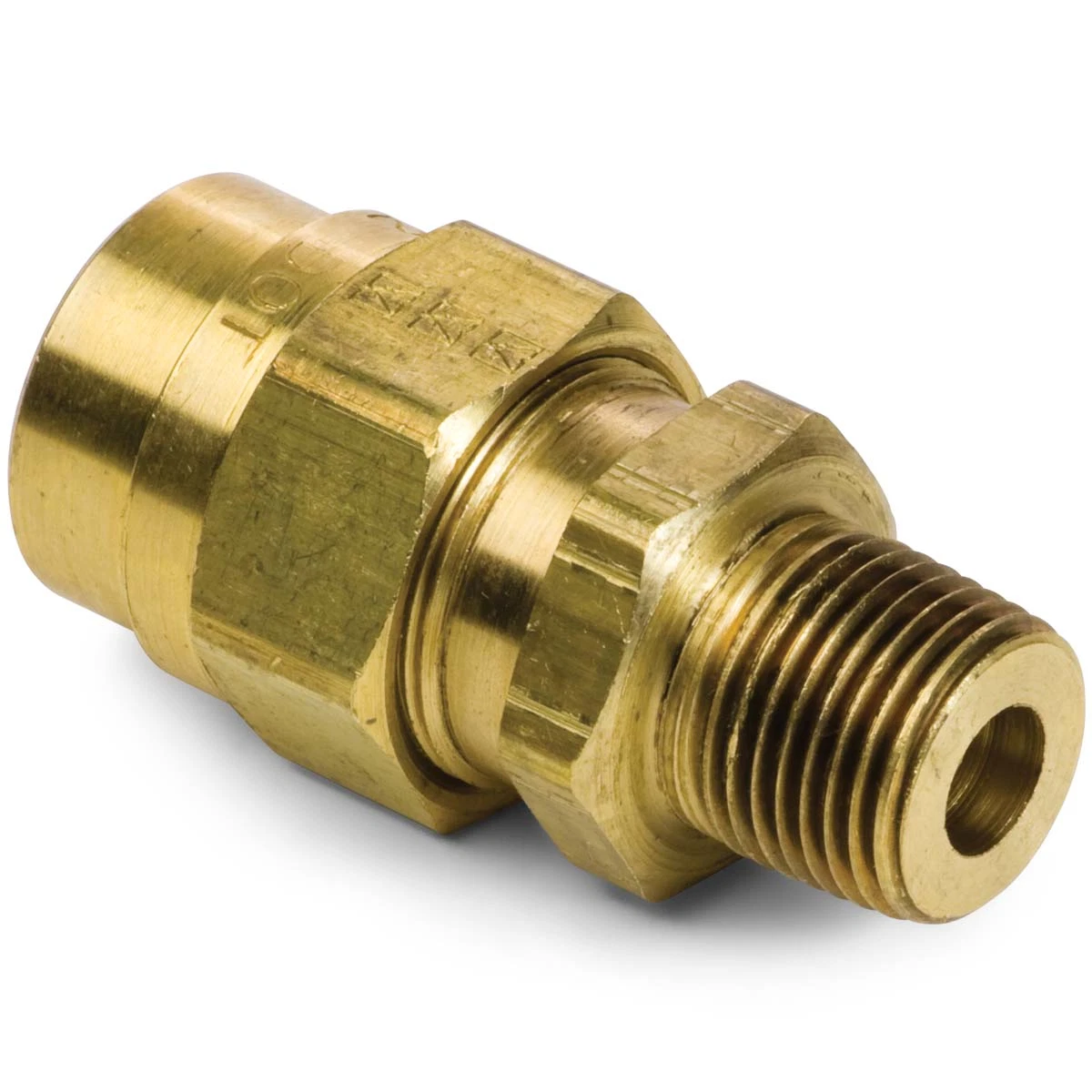 Precision Machined Gold Plated Brass Communication Adapter, Brass Power Adapter