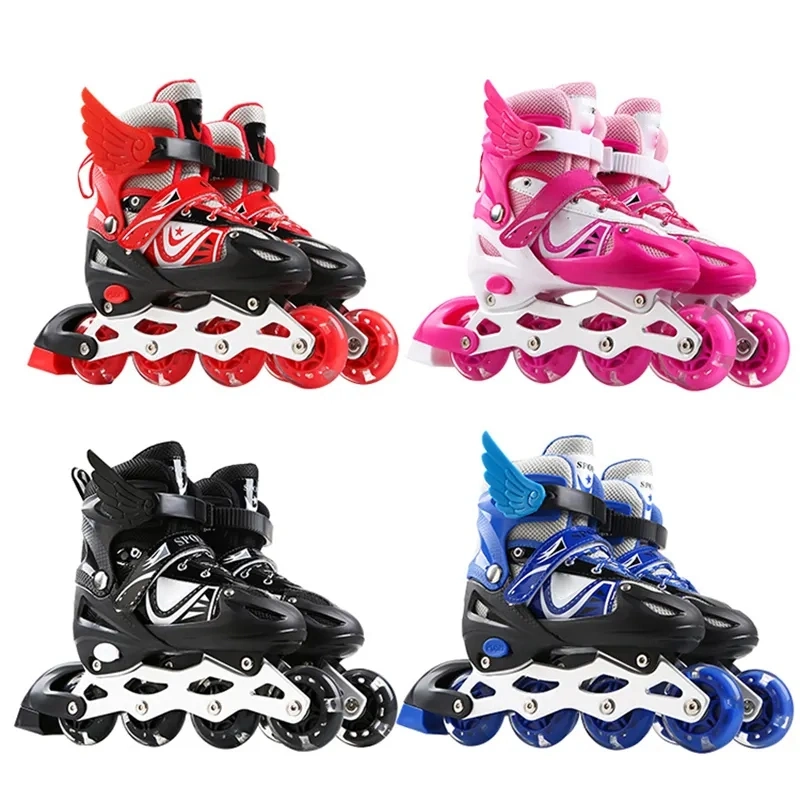 Heißer Verkauf Einstellbare Kinder Roller Skates Schuhe Roller Skates 4 Räder Inline Roller Skate für Kinder