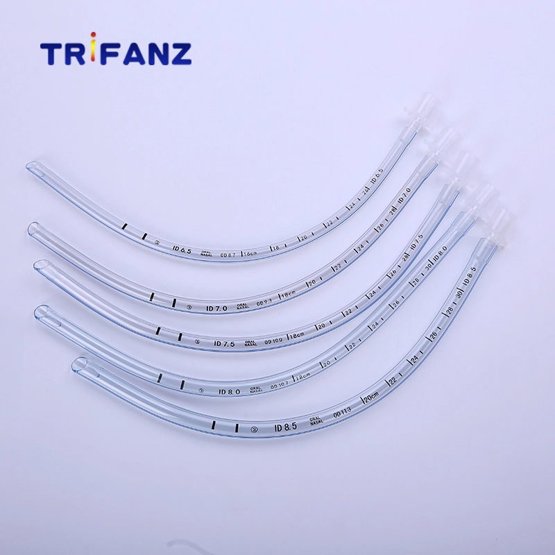 Disposable PVC Cuffed Oral/Nasal Endotracheal Catheter for Hospital