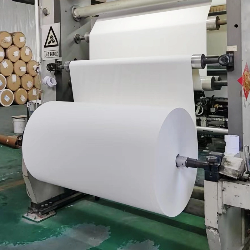 China fábrica Atacado impressão caixa Registro papel térmico rolo Jumbo