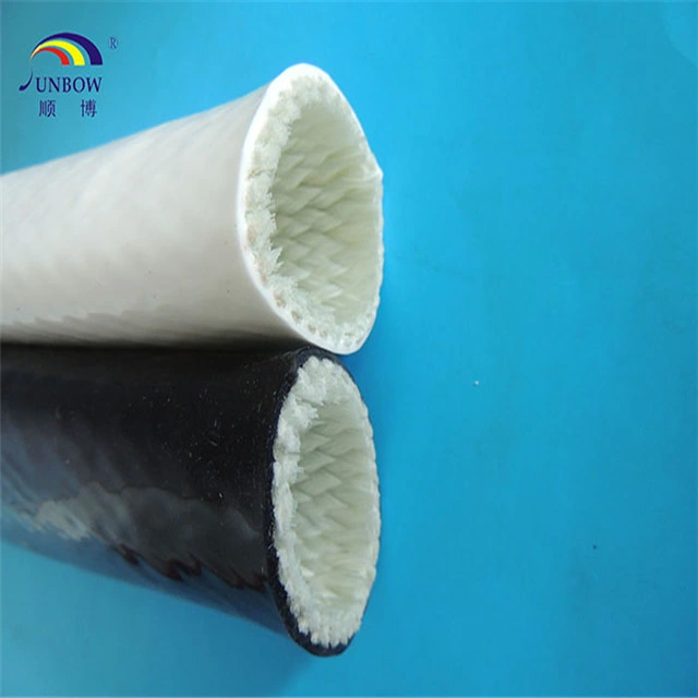 Fiberglass Silicone Rubber Coated Fire Resistant Sleeves