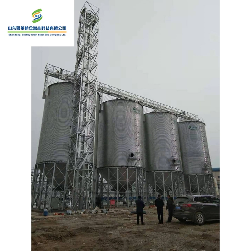 Grain Wheat Maize Millet Storage Galvanized Steel Silo Factory Price