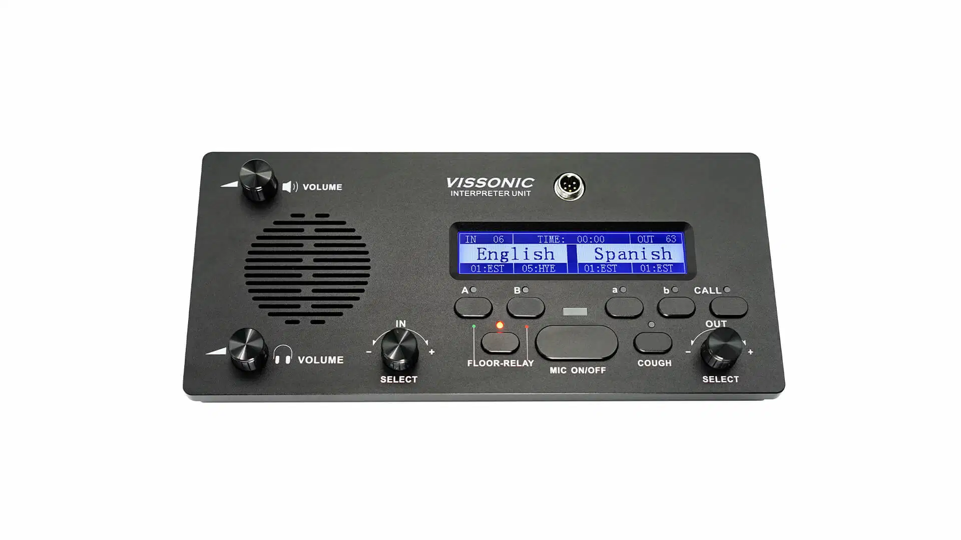 Vissonic Full Digital Interpretation Console