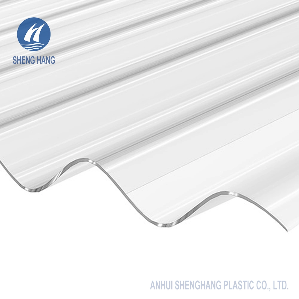 High Transparency Corrugated Polycarbonate PC Sheet with UV Protection